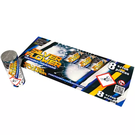 Jorge Silver Flower Fountain